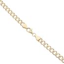 14ct Yellow Gold Green Gemstone Duo Panther Chain 16"