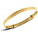 9ct Yellow Gold Children's Expanding Bangle