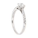 18ct White Gold 0.75ct Diamond Solitaire Ring