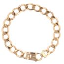 9ct Yellow Gold Curb Bracelet 8.5"