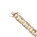 9ct Yellow Gold Fancy Bracelet 8.5"