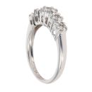 9ct White Gold 0.50ct Brilliant Cut Diamond Cluster Ring