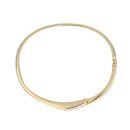 18ct Yellow Gold 1.15ct Brilliant Cut Diamond Bangle