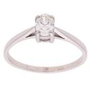 18ct White Gold 0.50ct Diamond Solitaire Ring