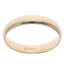 14ct Yellow Gold Plain 4mm Wedding Band