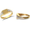 9ct Yellow Gold Children's Signet Ring