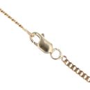 9ct Yellow Gold Tassel Pendant And Chain 18"