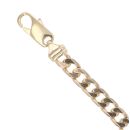 9ct Yellow Gold Curb Bracelet 8.5"