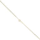 9ct Yellow Gold Starburst Chain 18"