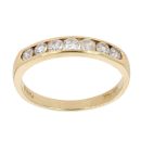 18ct Yellow Gold 0.50ct Diamond Eternity Ring