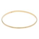 9ct Yellow Gold Solid Plain Bangle