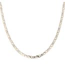 9ct Yellow and White Gold Infinity Link Chain 16"
