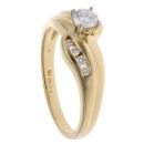 18ct Yellow Gold 0.35ct Brilliant Cut Diamond Solitaire Ring