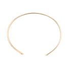 9ct Yellow Gold Plain Torque Bangle