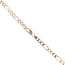 9ct Yellow Gold Figaro Chain 24"