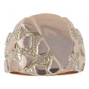 9ct Yellow Gold Nugget Signet Ring