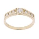 18ct Yellow Gold 0.45ct Diamond Solitaire Ring