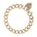 9ct Yellow Gold Charm Bracelet 8"
