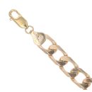 9ct Yellow Gold Curb Bracelet 8"
