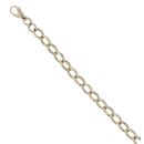 9ct Yellow Gold Belcher Bracelet 8"
