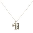 9ct Yellow Gold No 1 Mum Pendant and Chain 20"