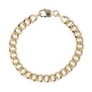 9ct Yellow Gold Curb Bracelet 8.5"