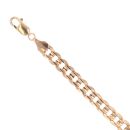 9ct Yellow Gold Curb Bracelet 8"