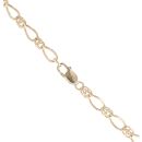 9ct Yellow Gold Fancy Chain 18"