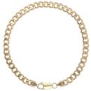 9ct Yellow Gold Curb Bracelet 8"