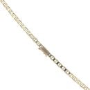9ct Yellow Gold Anchor Chain 18"