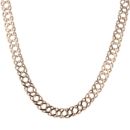 9ct Yellow Gold Double Curb Chain 20"