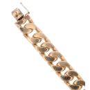 9ct Yellow Gold ID Curb Bracelet 8"