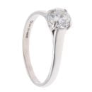 18ct White Gold 0.75ct Brilliant Cut Diamond Solitaire Ring