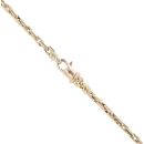 9ct Yellow Gold Fancy Two Tassel Chain 18"