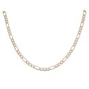 9ct Yellow Gold Figaro Chain 18"