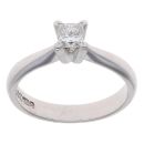 18ct White Gold 0.35ct Diamond Solitaire Ring
