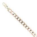 9ct Yellow Gold Curb Bracelet 9"