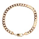 9ct Yellow Gold Curb Bracelet 7"