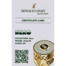 14ct Yellow Gold Monaco Cubic Zirconia and Black Enamel Circular Signet Ring