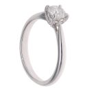 Platinum 0.35ct Brilliant Cut Diamond Solitaire Ring