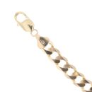 9ct Yellow Gold Curb Bracelet 9"