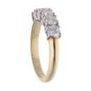 18ct Yellow And White Gold 1ct Diamond Ring