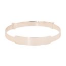 Silver Childs Expanding ID Diamond Cut Bangle by Icesia