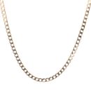 9ct Yellow Gold Curb Chain 22"