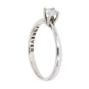 9ct White Gold 0.33ct Diamond Solitaire Ring
