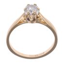 18ct Yellow Gold 0.50ct Brilliant Cut Diamond Solitaire Ring