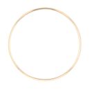 9ct Yellow Gold Plain Bangle