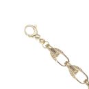 9ct Yellow Gold Patterned Tulip Bracelet 9"