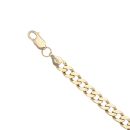 9ct Yellow Gold Curb Bracelet 9"