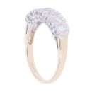9ct Yellow Gold 0.50ct Diamond Half Eternity Ring